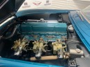 1954 Chevrolet Corvette Convertible Blue Flame motor with Pennant Blue paintjob on Freije & Freije Auctioneers