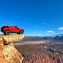2021 Ford Bronco with Loren Healy and Vaughn Gittin Jr. at Top of the World Trail in Moab
