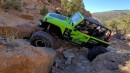 modified Jeep Wranglers on Moab's Coyote Canyon trail