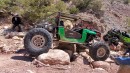 modified Jeep Wranglers on Moab's Coyote Canyon trail