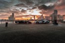 Lamborghini photo shoot of London delivery of the Sian