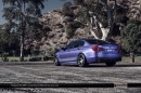 Project BMW F10 Matte Metallic Purple by DBX