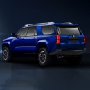 Toyota SW4 Fortuner 4Runner CGI new generation by KDesign AG