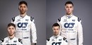 2020 Formula 1 drivers swap faces