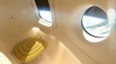 Toilet view on the Spaceship Neptune
