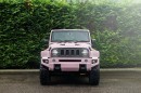 Pink Jeep Wrangler by Kahn Design