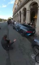 1-of-40 Bugatti Divo backs into parked Mercedes-Benz in very expensive parking fail