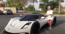 Supercar Blondie will be the first person in the world to take delivery of the S1 from Ares Design
