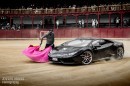 Lamborghini Huracan Fighting a Matador in the Arena