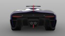 This is the SD+ hypercar, coming out in 2022 from Albania, at a top speed of over 500 kph (311 mph)
