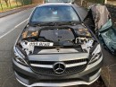 Owner wakes to find his C-Class stripped bare within hours, while parked outside his home