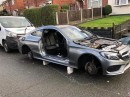 Owner wakes to find his C-Class stripped bare within hours, while parked outside his home