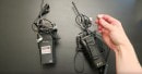 Shooting a motorcycle clip - walkie-talkies