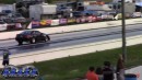 Frank Paultanis Ford Mustang NMRA Coyote Stock class wheelie on D.R.A.C.S.