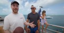 Tom Brady hangs out with MrBeast onboard a $300 million megayacht, likely the newly-refitted H from Oceanco