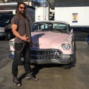 Jason Momoa's Pink Cadillac