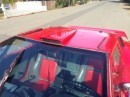 1986 Pontiac Fiero modified to look like a Ferrari Enzo