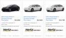 Hertz is renewing its Tesla fleet