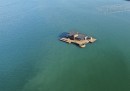 Hi Sea: The Floating Island is a floating home that doubles as minimum-capacity hotel