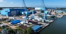 Project Icecap is out of dry dock at the Peene-Werft shipyard in Germany