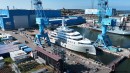 Project Icecap is out of dry dock at the Peene-Werft shipyard in Germany