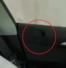 Hilarious incident in a Tesla Model 3 at an automated car wash water inside