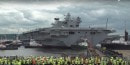 HMS Queen Elizabeth As Britain's New Carrier, Will Host F-35 Fighters
