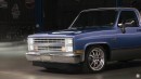 Holley addresses the classic car market with modern LED headlamps for the Chevy C10 pickup