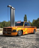 Holley Sky-Ram 1500 V8 Giramfe pickup truck rendering by adry53customs