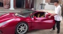 Ferrari 488 GTB replica cost $1,000 to make, is now a viral star