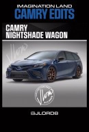 Toyota Camry Nightshade Station Wagon rendering by jlord8