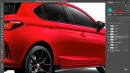 Honda City Type R 5-Door Hot Hatch rendering by theottle