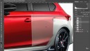 Honda City Type R 5-Door Hot Hatch rendering by theottle