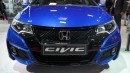 2015 Honda Civic Sport front fascia