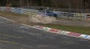 Honda Civic Ridiculous Nurburgring Crash
