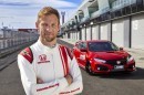 Jenson Button Sets Lap Record At Bathurst With Honda Civic Type R