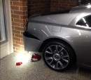 Rolls-Royce and Bentley bashing crime scene