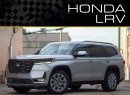Honda LRV full-size three-row SUV rendering by jlord8