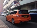 Honda Odyssey in Matte Orange