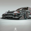 Honda Prelude Goes From Zero to Hero in Digital Render, Looks Eager to Race at Pikes Peak