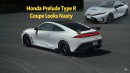 Honda Prelude Type R rendering by Theottle