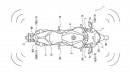 Honda Blind Spot Warning System patent sketch