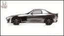 Honda S2000 Coupe Concept Study