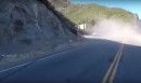 Spinning Honda S2000 Nearly Takes Out Biker