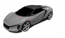Honda Mid-Engined Sportscar Patent Images Leaked, Could Be S2000 Successor