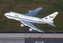 NASA Boeing 747SP with SOFIA telescope