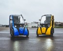 Hopper is an electric three-wheeler with an open-sided body