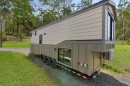 Hornby tiny house on wheels with reverse loft layout