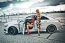 CLA 45 AMG and German Fire Girls