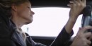 Hot Lamborghini Wife Slides Huracan Drift Car Around Supercars with Her Husband